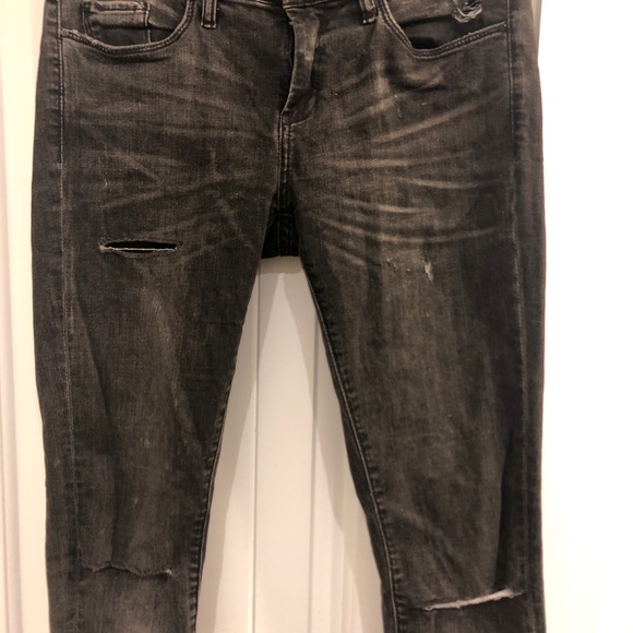 Blank NYC Charcoal Distressed Jeans - Picture 2 of 4